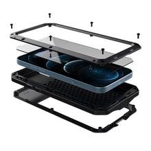 Load image into Gallery viewer, Gorilla Glass Aluminum Alloy Heavy Duty Shockproof Apple iPhone Air Case