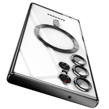 Load image into Gallery viewer, Colored Bumper Magnetic MagSafe Charging Case Samsung Galaxy S22 Ultra Case
