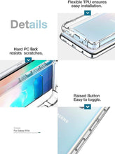 Load image into Gallery viewer, Clear Transparent Silicone w/ Rugged Edges Cover Samsung Galaxy S22 Plus Case