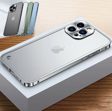 Load image into Gallery viewer, Aluminum Metal Frame Camera Protection Apple iPhone 15 Pro Max Case