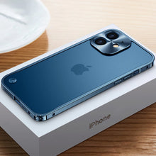 Load image into Gallery viewer, Aluminum Metal Frame Camera Protection Case Apple iPhone 15 / 15 Plus / 15 Pro / 15 Pro Max