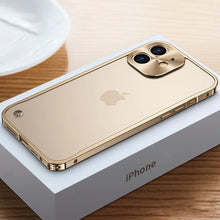 Load image into Gallery viewer, Aluminum Metal Frame Camera Protection Case Apple iPhone 15 / 15 Plus / 15 Pro / 15 Pro Max