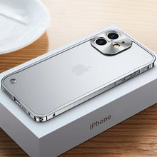 Load image into Gallery viewer, Aluminum Metal Frame Camera Protection Apple iPhone 15 Pro Max Case