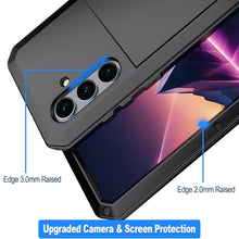 Load image into Gallery viewer, Gorilla Glass Aluminum Alloy Heavy Duty Shockproof Samsung Galaxy S23 Case