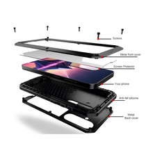 Load image into Gallery viewer, Gorilla Glass Aluminum Alloy Heavy Duty Shockproof Samsung Galaxy S25 Ultra Case