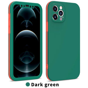 Hybrid Dual Layer Fully Enclosing  Camera Protection Case Cover Apple iPhone 15 / 15 Plus / 15 Pro / 15 Pro Max