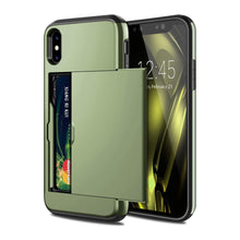 Load image into Gallery viewer, Card Slot Holder Wallet Shock Proof Apple iPhone XS Max Case - BingBongBoom