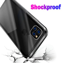 Load image into Gallery viewer, 360° Magnetic Metal Double-Sided Glass Apple iPhone 15 Pro Max Case