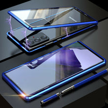 Load image into Gallery viewer, 360° Magnetic Metal Double-Sided Glass Samsung Galaxy S24 Plus Case