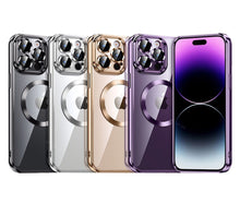 Load image into Gallery viewer, Colored Bumper Magnetic MagSafe Charging Apple iPhone 15 Pro Max Case