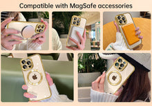 Load image into Gallery viewer, Colored Bumper Magnetic MagSafe Charging Apple iPhone 15 Pro Max Case