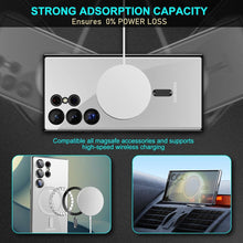 Load image into Gallery viewer, Colored Bumper Magnetic MagSafe Charging Case Samsung Galaxy S23 Ultra Case
