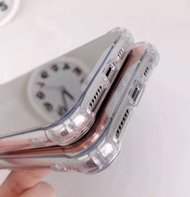 Load image into Gallery viewer, Colored Crystal Makeup Mirror Shock Proof Slim Apple iPhone 15 Pro Max Case
