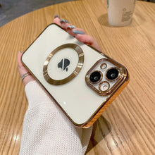 Load image into Gallery viewer, Colored Bumper Magnetic MagSafe Charging Apple iPhone 15 Pro Max Case