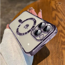 Load image into Gallery viewer, Colored Bumper Magnetic MagSafe Charging Apple iPhone 15 Pro Max Case