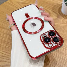 Load image into Gallery viewer, Colored Bumper Magnetic MagSafe Charging Apple iPhone 15 Pro Max Case