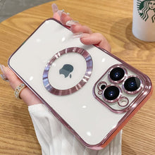 Load image into Gallery viewer, Colored Bumper Magnetic MagSafe Charging Apple iPhone 15 Pro Max Case