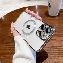 Load image into Gallery viewer, Colored Bumper Magnetic MagSafe Charging Apple iPhone 15 Pro Max Case