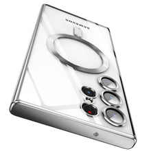Load image into Gallery viewer, Colored Bumper Magnetic MagSafe Charging Case Samsung Galaxy S22 Ultra Case
