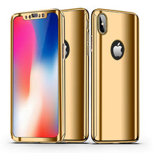 Load image into Gallery viewer, 360° Plating Phone Case Slim Mirror Full Coverage Apple iPhone X / XS / XR / XS Max - BingBongBoom