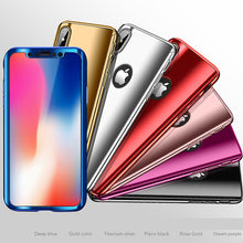 Load image into Gallery viewer, 360° Plating Phone Case Slim Mirror Full Coverage Apple iPhone X / XS / XR / XS Max - BingBongBoom