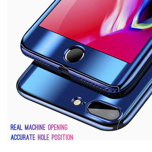 360° Plating Phone Case Slim Mirror Full Coverage Apple iPhone 8 or 8 Plus - BingBongBoom