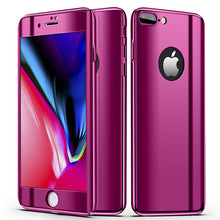 Load image into Gallery viewer, 360° Plating Phone Case Slim Mirror Full Coverage Apple iPhone 8 or 8 Plus - BingBongBoom