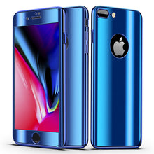 Load image into Gallery viewer, 360° Plating Phone Case Slim Mirror Full Coverage Apple iPhone 8 or 8 Plus - BingBongBoom