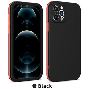 Hybrid Dual Layer Fully Enclosing  Camera Protection Case Cover Apple iPhone 13 Mini / 13 / 13 Pro / 13 Pro Max