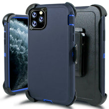 Load image into Gallery viewer, Defender Durable Shock Proof Cover with Holster Belt Clip Apple iPhone 11 Case - BingBongBoom