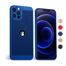 Load image into Gallery viewer, Heat Dissipation Breathable Cooling Slim Case iPhone 12 Mini / 12 / 12 Pro / 12 Pro Max