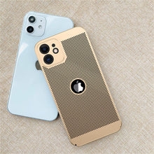 Load image into Gallery viewer, Heat Dissipation Breathable Cooling Ultra Thin Case iPhone 13 Mini / 13 / 13 Pro / 13 Pro Max