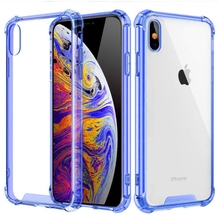 Load image into Gallery viewer, Rugged Edges Transparent Silicone Gel Case Cover Apple iPhone X / XS / XR / XS Max - BingBongBoom