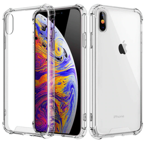 Rugged Edges Transparent Silicone Gel Case Cover Apple iPhone 8 or 8 Plus - BingBongBoom