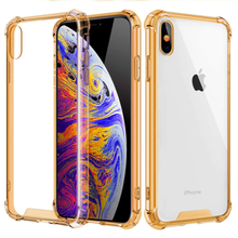 Load image into Gallery viewer, Rugged Edges Transparent Silicone Gel Case Cover Apple iPhone X / XS / XR / XS Max - BingBongBoom