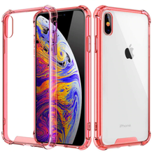 Load image into Gallery viewer, Rugged Edges Transparent Silicone Gel Case Cover Apple iPhone 7 or 7 Plus - BingBongBoom
