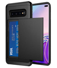 Load image into Gallery viewer, Tough Armor Card Slot Holder Shockproof Case Samsung Galaxy S10 / S10 Plus / S10 Edge - BingBongBoom