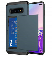 Load image into Gallery viewer, Tough Armor Card Slot Holder Shockproof Case Samsung Galaxy Note 9 - BingBongBoom