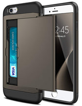 Load image into Gallery viewer, Card Slot Tough Armor Wallet Design Case Apple iPhone 6 or 6 Plus - BingBongBoom