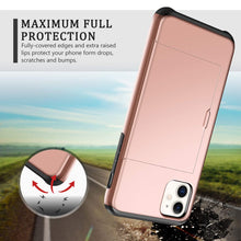 Load image into Gallery viewer, Card Slot Holder Wallet Shock Proof Case Apple iPhone 14 / 14 Plus / 14 Pro / 14 Pro Max