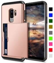 Load image into Gallery viewer, Card Slot Tough Armor Wallet Design Case Samsung Galaxy S9 or S9 Plus - BingBongBoom