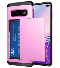 Load image into Gallery viewer, Tough Armor Card Slot Holder Shockproof Case Samsung Galaxy S10 / S10 Plus / S10 Edge - BingBongBoom