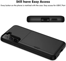 Load image into Gallery viewer, Tough Armor Card Slot Holder Shockproof Case Samsung Galaxy S20 / S20 Plus / S20 Ultra - BingBongBoom