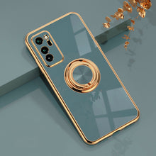 Load image into Gallery viewer, Electroplating Magnetic Finger Ring Holder Kickstand Cover Samsung Galaxy S20 Ultra Case