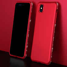 Load image into Gallery viewer, Bling Diamond Shiny Bumper Soft Silicon Case Apple iPhone X / XS / XR / XS Max - BingBongBoom