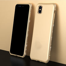 Load image into Gallery viewer, Bling Diamond Shiny Bumper Soft Silicon Case Apple iPhone X / XS / XR / XS Max - BingBongBoom