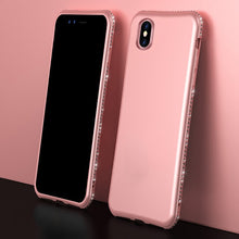 Load image into Gallery viewer, Bling Diamond Shiny Bumper Soft Silicon Case Apple iPhone X / XS / XR / XS Max - BingBongBoom