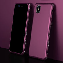 Load image into Gallery viewer, Bling Diamond Shiny Bumper Soft Silicon Case Apple iPhone X / XS / XR / XS Max - BingBongBoom