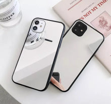 Load image into Gallery viewer, Crystal Clear Mirror Black Bumper Shockproof Slim Cover Apple iPhone 12 Pro Max Case - BingBongBoom