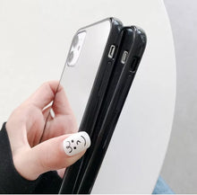 Load image into Gallery viewer, Crystal Clear Mirror Black Bumper Shockproof Slim Cover Apple iPhone 12 Pro Max Case - BingBongBoom